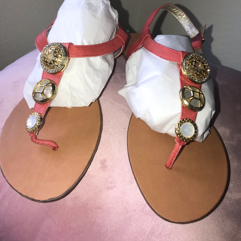 Yellow box sandals